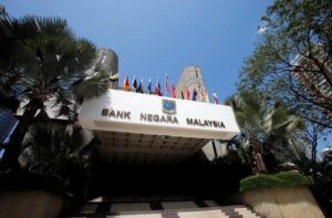 A general view of the headquarters of Malaysia's central bank, Bank Negara Malaysia, in Kuala Lumpur