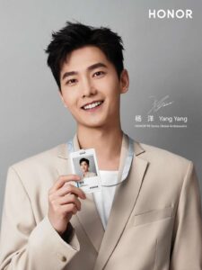 HONOR 90 Series Global Ambassador Yang Yang