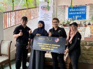 50 Tahun GISSCO: Santuni Warga Emas Dalam Semangat Merdeka