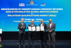 Malaysia perkukuh hab pendidikan global: MQA, EMGS mantapkan kerjasama strategik permudah kemasukan pelajar antarabangsa